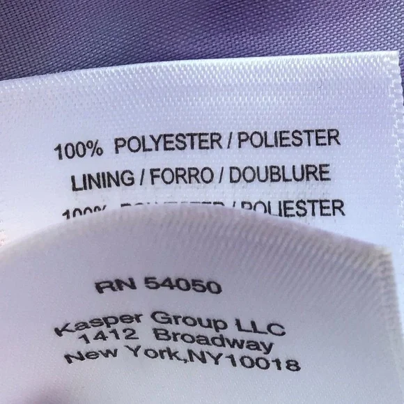 Evan Picone Black Label Floral Purple Sleeveless Midi Dress - Picture 11 of 11